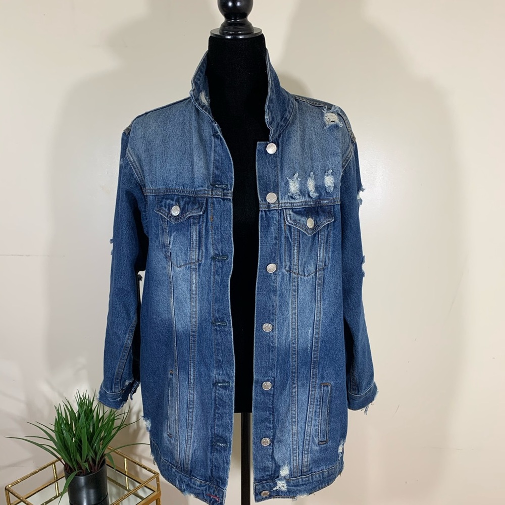 Over Size Jean Jacket